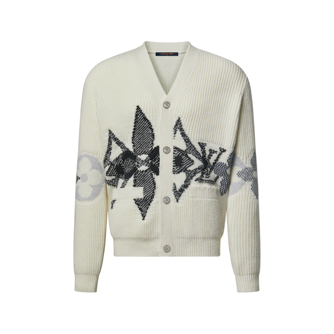 Graphic Knitted Cardigan - For Men | LOUIS VUITTON